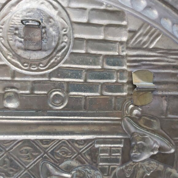 Peerage Embossed Brass Plate Made in England Chess At The Pub England 25 inch - Picture 7 of 8